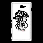 Coque Sony Xperia M2 Adishatz Humour Charente