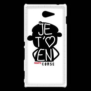 Coque Sony Xperia M2 Adishatz Humour Corse