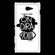 Coque Sony Xperia M2 Adishatz Humour Finistere