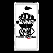 Coque Sony Xperia M2 Adishatz Humour Pyrenées Atlantiques