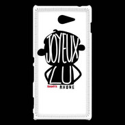 Coque Sony Xperia M2 Adishatz Humour Rhone
