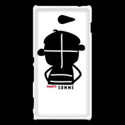 Coque Sony Xperia M2 Adishatz Humour Somme