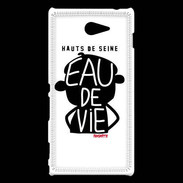 Coque Sony Xperia M2 Adishatz Humour Hauts de Seine