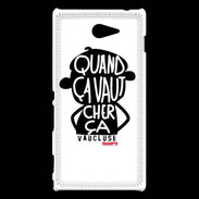 Coque Sony Xperia M2 Adishatz Humour Vaucluse
