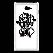 Coque Sony Xperia M2 Adishatz Humour Var