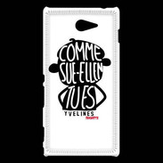 Coque Sony Xperia M2 Adishatz Humour Yvelines
