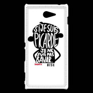 Coque Sony Xperia M2 Adishatz Humour Oise