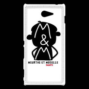 Coque Sony Xperia M2 Adishatz Humour Meurthe et Moselle