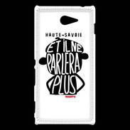 Coque Sony Xperia M2 Adishatz Humour Haute Savoie