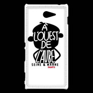Coque Sony Xperia M2 Adishatz Humour Seine et Marne