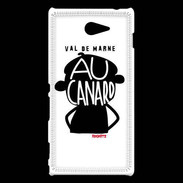 Coque Sony Xperia M2 Adishatz Humour Val de Marne