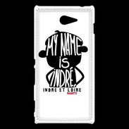 Coque Sony Xperia M2 Adishatz Humour Indre et Loire