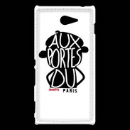 Coque Sony Xperia M2 Adishatz Humour Paris 2
