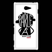 Coque Sony Xperia M2 Adishatz Humour Montcuq