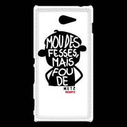 Coque Sony Xperia M2 Adishatz Humour Metz