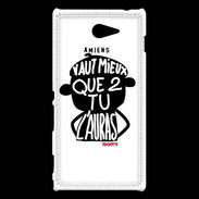 Coque Sony Xperia M2 Adishatz Humour Amiens