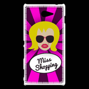 Coque Sony Xperia M2 Miss Shopping Blonde