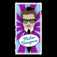 Coque Sony Xperia M2 Mister Beau gosse Chatain