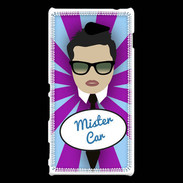 Coque Sony Xperia M2 Mister Car Brun