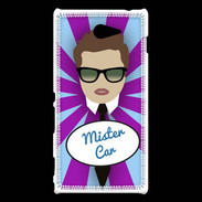 Coque Sony Xperia M2 Mister Car Chatain