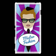Coque Sony Xperia M2 Mister Fashion Roux