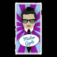 Coque Sony Xperia M2 Mister Gigolo Brun