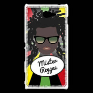 Coque Sony Xperia M2 Mister Reggae Black