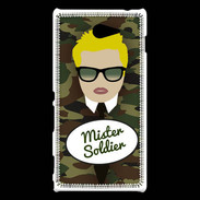 Coque Sony Xperia M2 Mister Soldier Blond