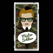 Coque Sony Xperia M2 Mister Soldier Roux