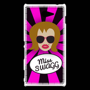 Coque Sony Xperia M2 Miss Swag Rousse