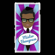 Coque Sony Xperia M2 Mister Beau gosse Black