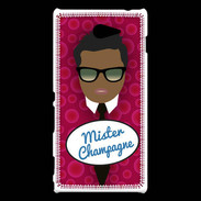 Coque Sony Xperia M2 Mister Champagne Black