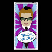 Coque Sony Xperia M2 Mister Swag Roux