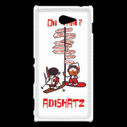Coque Sony Xperia M2 Adishatz Check M