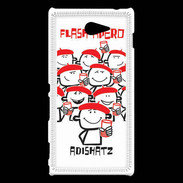 Coque Sony Xperia M2 Adishatz Flash Apéro