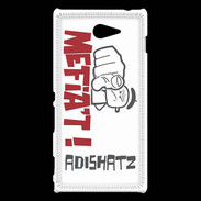 Coque Sony Xperia M2 Adishatz MEFIAT