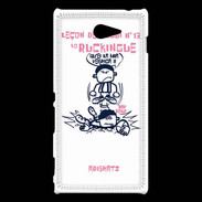 Coque Sony Xperia M2 Adishatz Ruck rugby