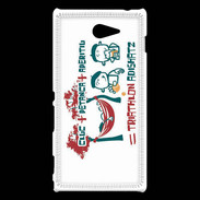 Coque Sony Xperia M2 Adishatz TRAIT