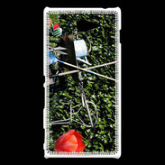 Coque Sony Xperia M2 DP ustensile de jardinage 