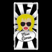 Coque Sony Xperia M2 Miss Corse Blonde