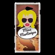 Coque Sony Xperia M2 Miss Martinique Blonde