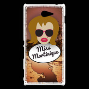 Coque Sony Xperia M2 Miss Martinique Rousse
