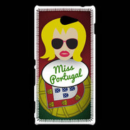 Coque Sony Xperia M2 Miss Portugal Blonde