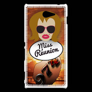 Coque Sony Xperia M2 Miss Réunion Rousse