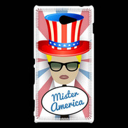 Coque Sony Xperia M2 Mister América Blond