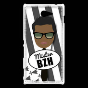Coque Sony Xperia M2 Mister Bretagne Black