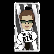 Coque Sony Xperia M2 Mister Bretagne Chatain
