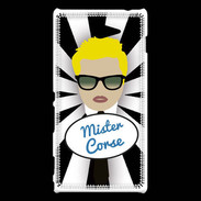 Coque Sony Xperia M2 Mister Corse Blond