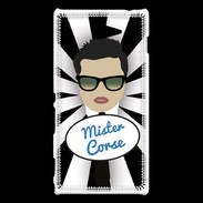 Coque Sony Xperia M2 Mister Corse Brun
