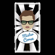 Coque Sony Xperia M2 Mister Corse Chatain